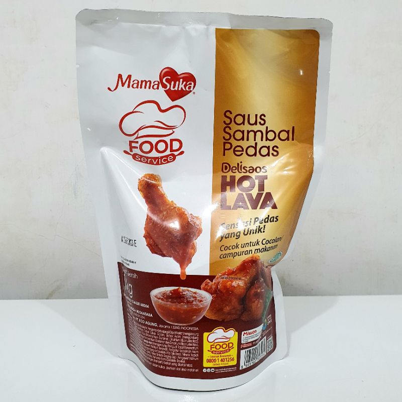 Mama Suka Delisaos Hot Lava 1kg