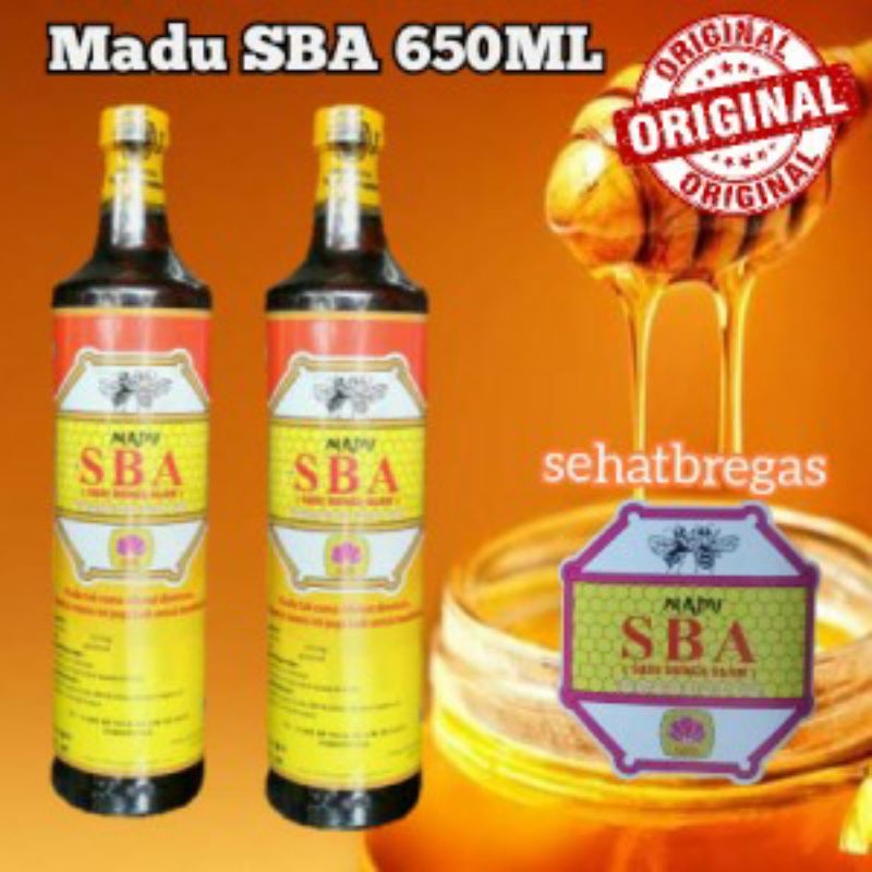 

Madu Murni SBA 650ml Madu Sari Bunga Alam Asli 100% madu murni. Ada BPOM resmi