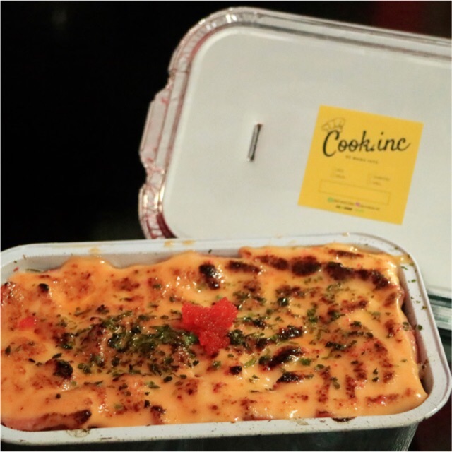

Salmon Kani Mentai