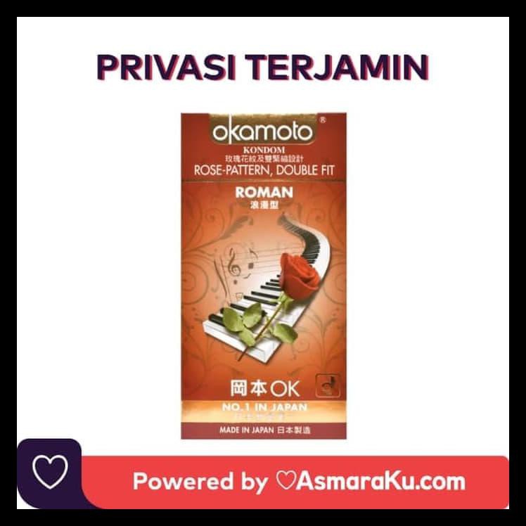 Bayar Ditempat Okamoto Kondom Roman isi 10 - Kondom Jepang | Kondom Bergerigi ORIGINAL