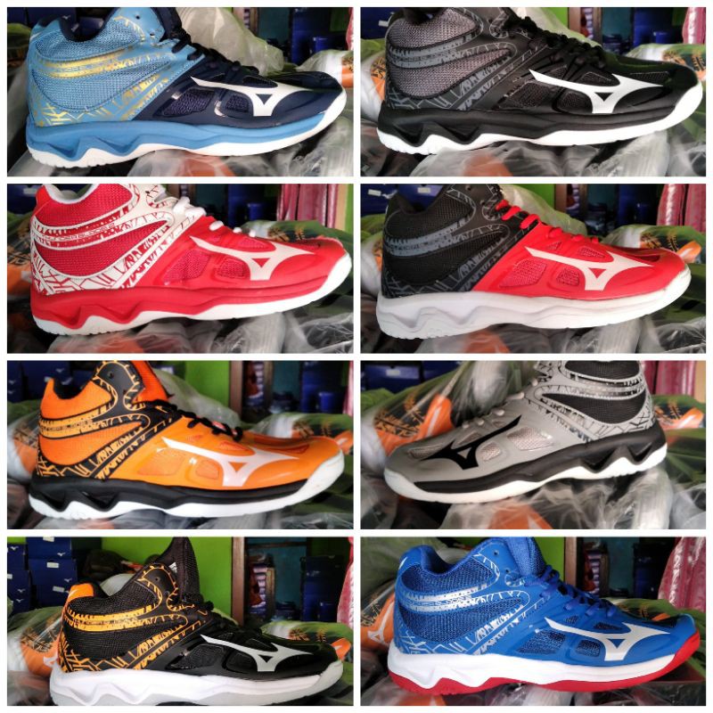 mizuno thunderblade mid 2 MIZUNO THUNDER BLADE MID MIZUNO WLZ 6 MID WLZ 5 MID WAVE VOLTAGE MOMENTUM