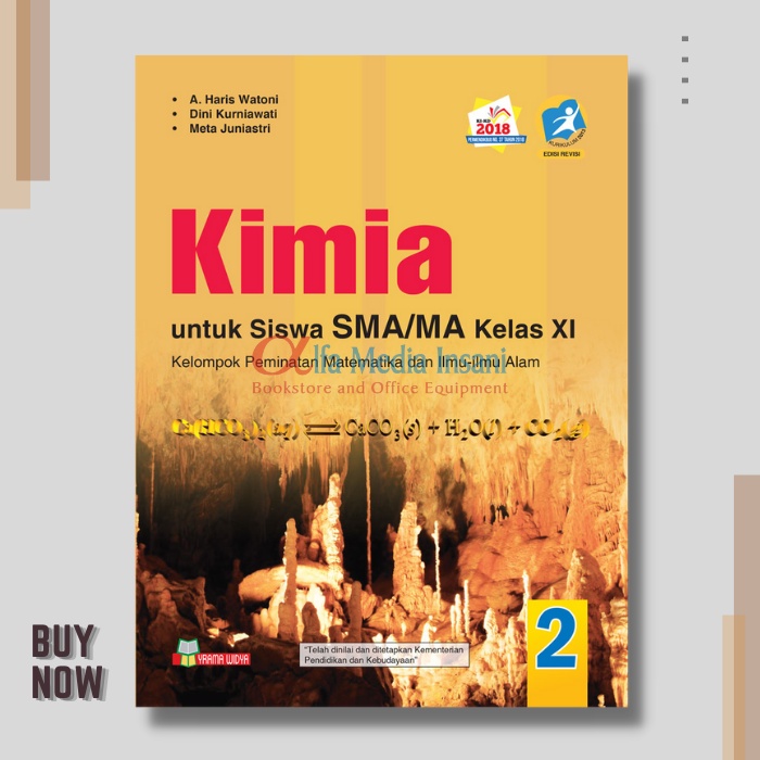 Buku Peminatan Siswa Kimia Kelas 11 Yrama Widya