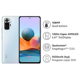 redmi note 10 pro 6128gb 8128gb garansi resmi xiaomi