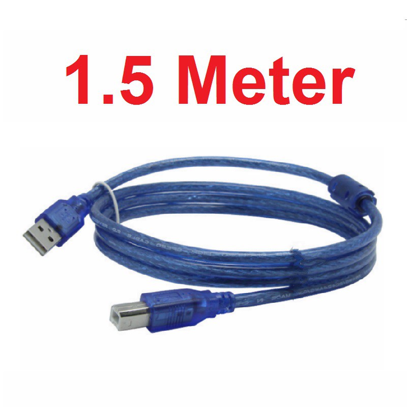 Auto Switch Usb Printer 2 Port 2Port 4 Port Sharing Switcher  USB 2.0 Printer Kable Manual Otomatis-Printer Kable 1.5M
