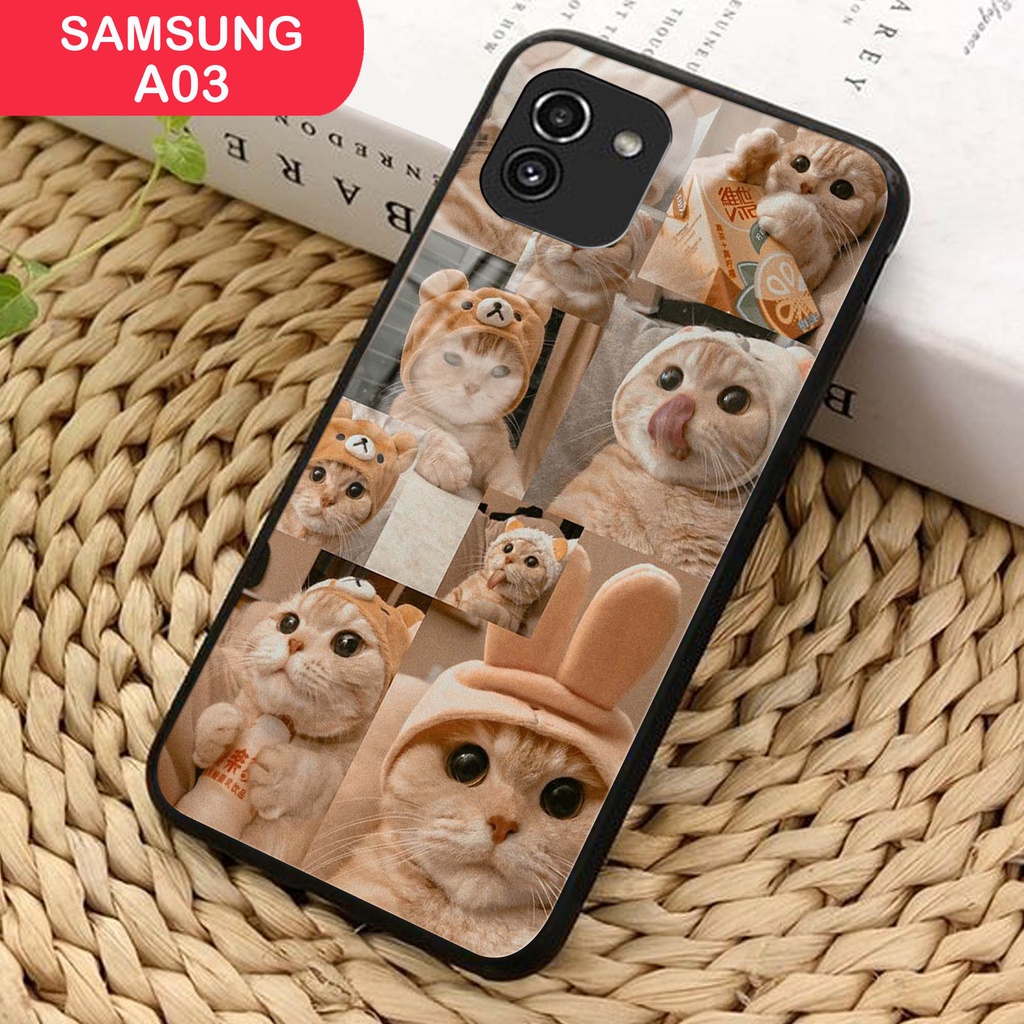 [G75] SOFTCASE SAMSUNG A03 - SOFTCASE KACA SAMSUNG A03 - CASING HP SAMSUNG A03 - CASE MOTIF SAMSUNG 