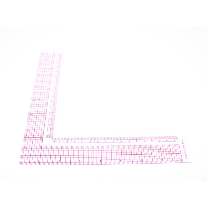 Quilting Ruler / Penggaris Quilting Siku 8 Inch &amp; 16 cm - 5808