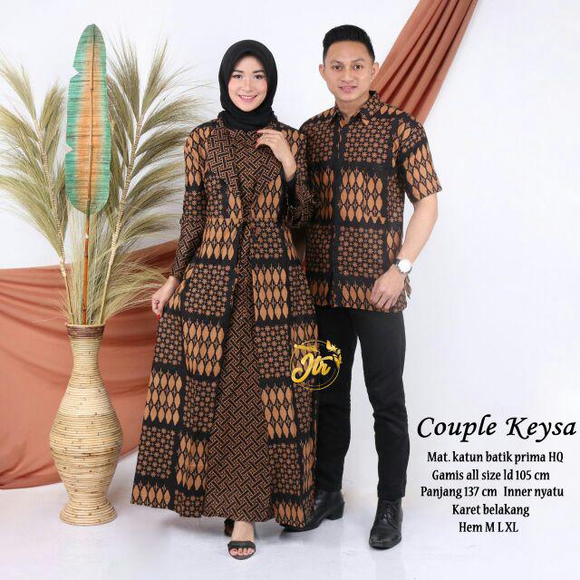 Tunik Batik Wanita M Sampai Jumbo