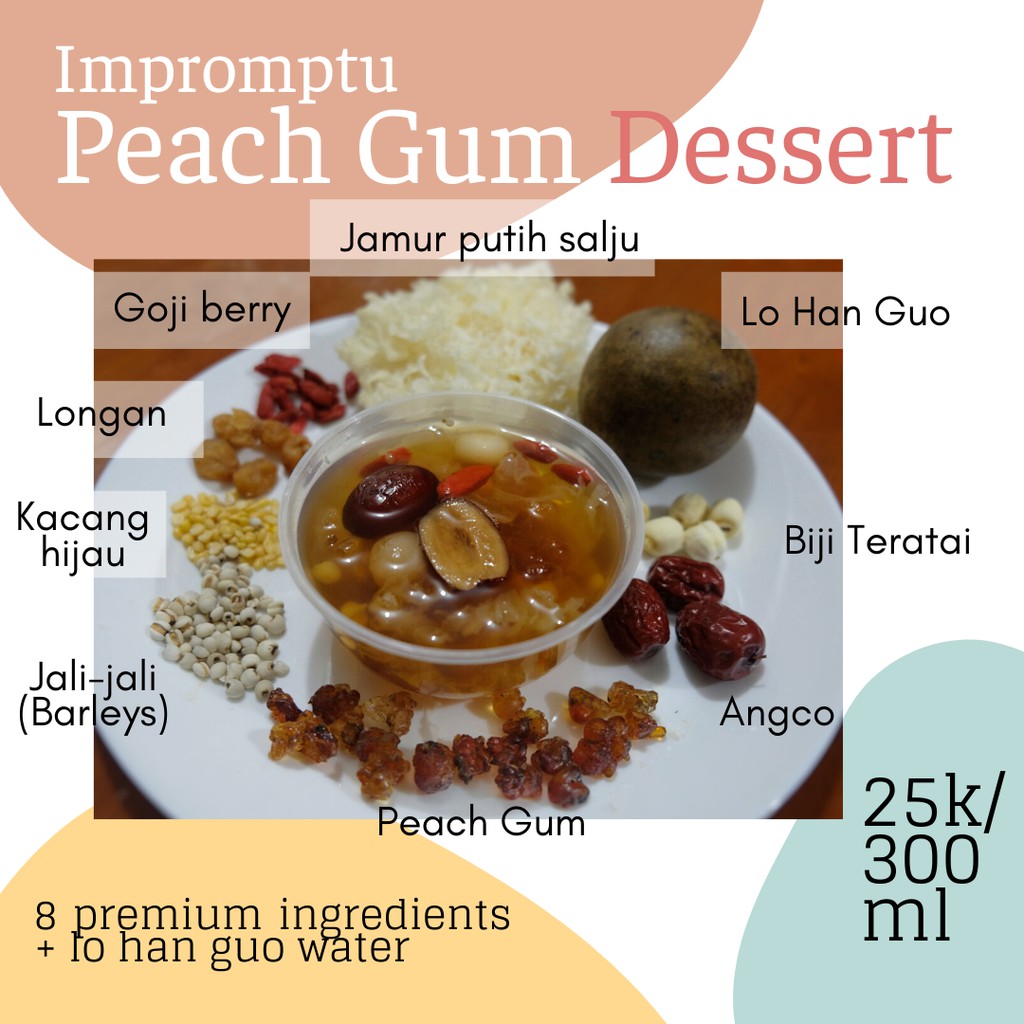 

Peach Gum Dessert