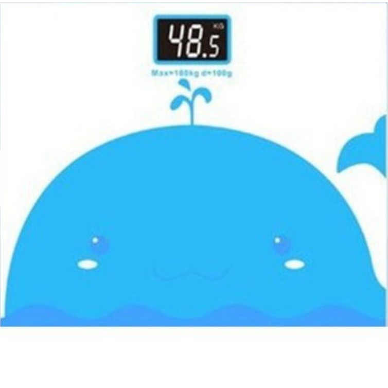 Timbangan Badan Kaca Digital - Elektronik 180kg KARTUN SCALE-A10