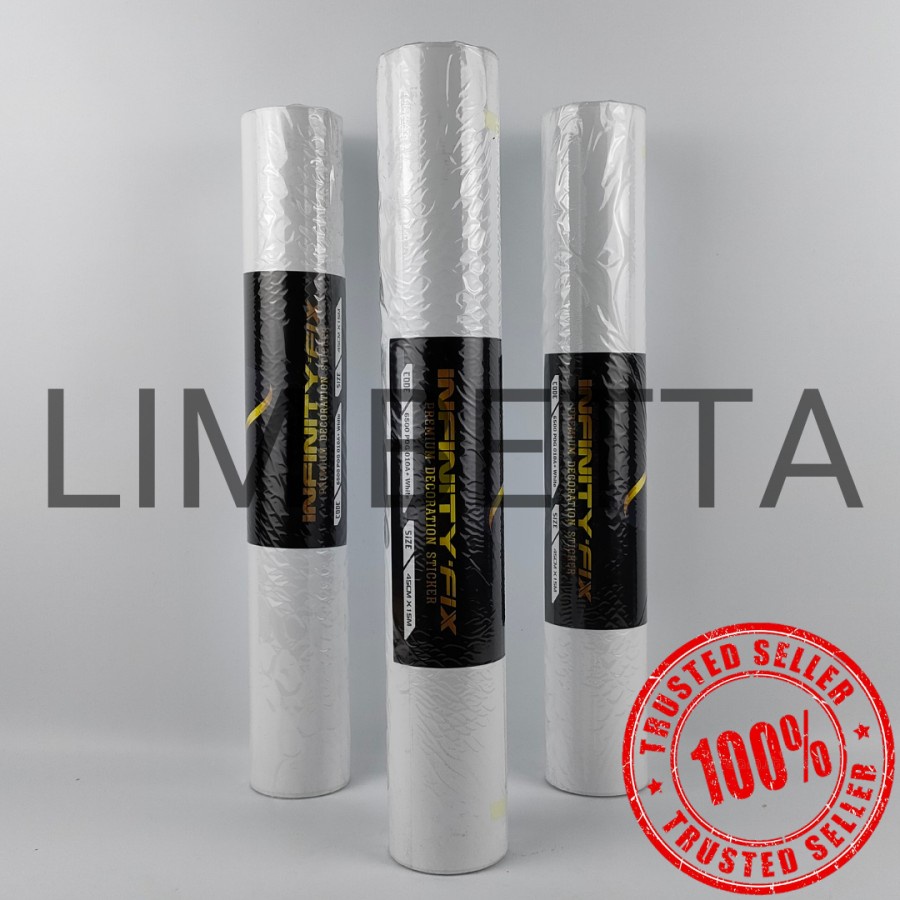 1 ROLL - SCOTLITE BACKGROUND AQUARIUM - PUTIH / 15 METER