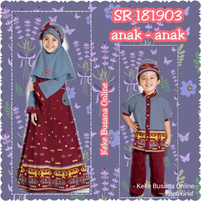 Sarimbit Keluarga Keke ~ SR 181903 (anak - anak) ~