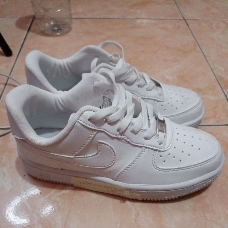 af1 white size 6