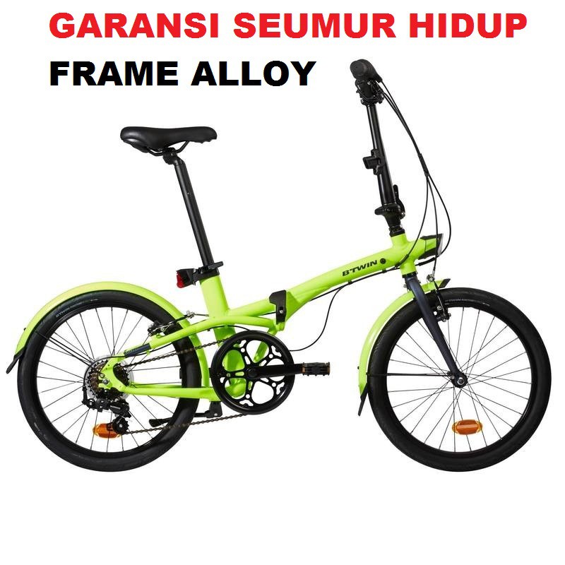 tilt folding bike