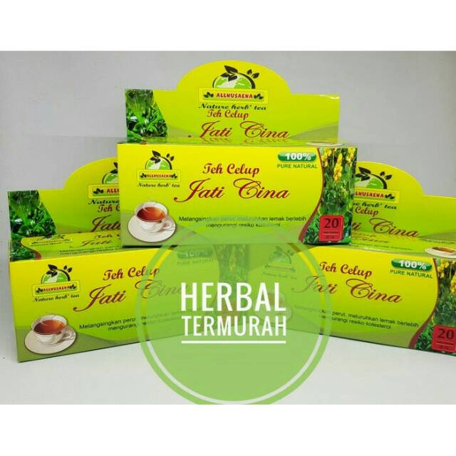 

Teh Celup Jati Cina 20 Sachet