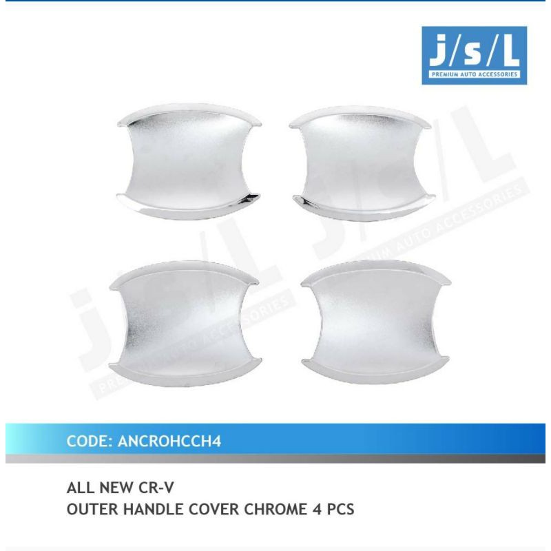 cover outer all new CRV 4 PC chrome jsl