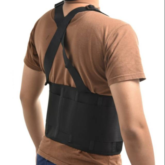 Jual KRISBOW BACK SUPPORT BELT SABUK KORSET PINGGANG PENGAMAN KERJA