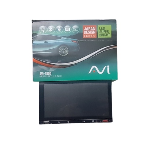 Head unit double Din deckless AVI-1800 AVI1800 AVI 1800 mirrorlink mp5 mp 5 7" 7 " Full Glass Panel