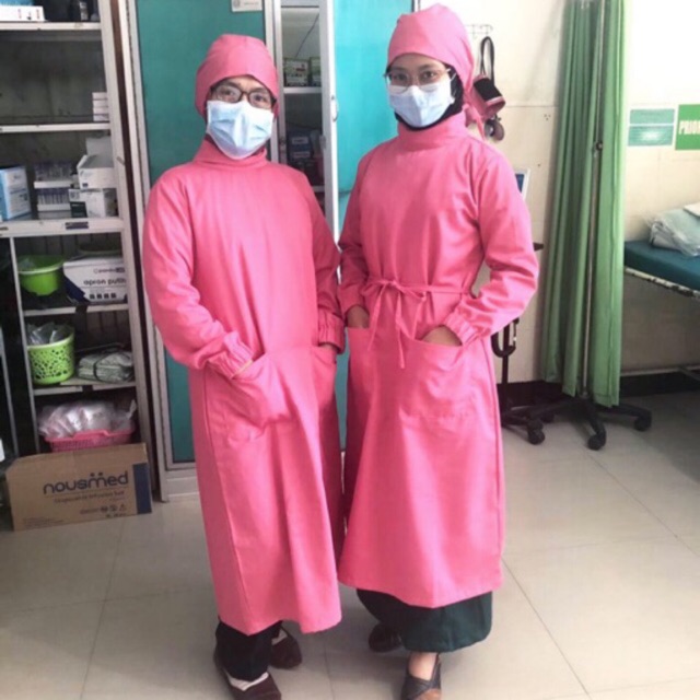 APD Dres WANITA dan pria baju OK BAHAN DRIL TERMURAH 