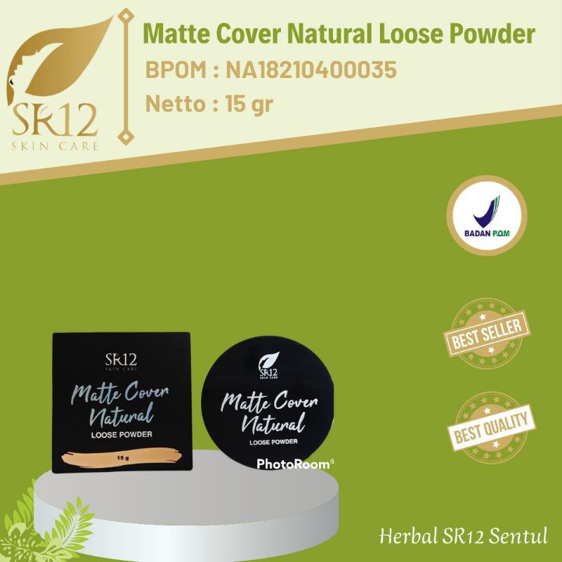Bedak tabur sr12 mencerahkan bpom