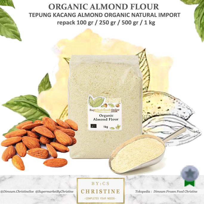 

Organic Almond Flour Tepung Almond Organik Natural Tepung Almond 100 _