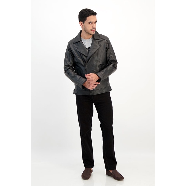 Cuci Gudang Jaket Kulit Pria Cardinal C0105J01A