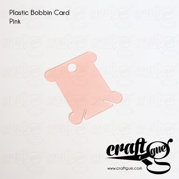 Plastic Bobbin Card/Kartu Gulung Benang Sulam