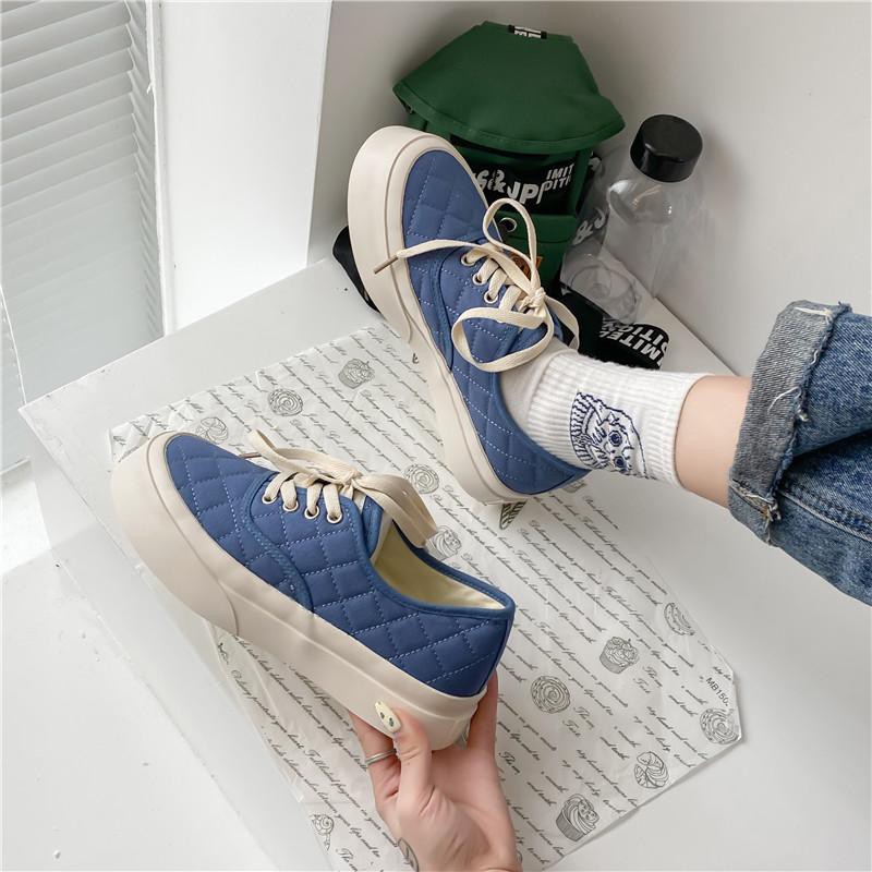 [GROSIR][COD] SEVEN_DAY SEPATU SNEAKERS WANITA KOREA IMPORT CASUAL KANVAS SHOES FQ-71