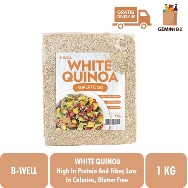 

Quick Fresh White Quinoa / Quinoa Putih Peru 1KG