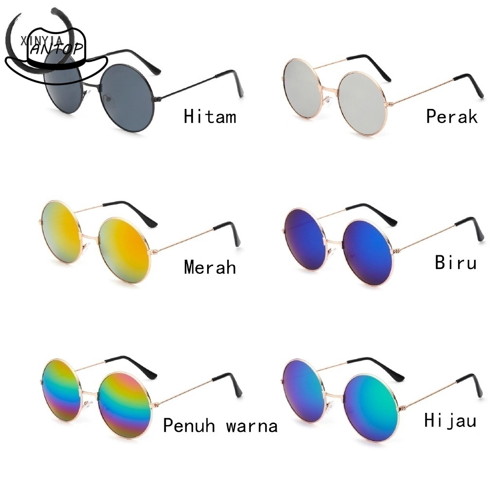 Kacamata Wanita Hitam Dengan Frame Metal Gaya Korea Untuk Pria/wanita