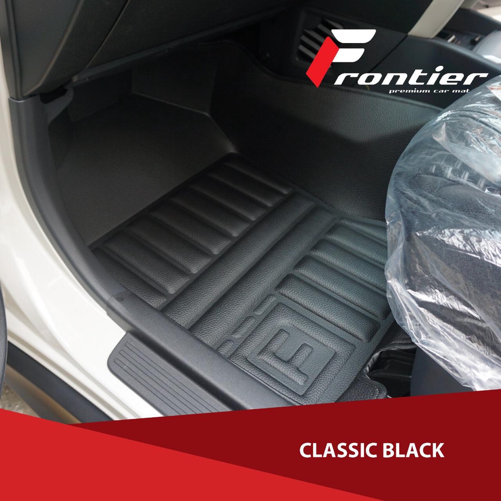 Karpet Mobil 5D Type Classic Black, Untuk Nissan Datsun Go + Vintage, Presisi, Anti Air | Frontier