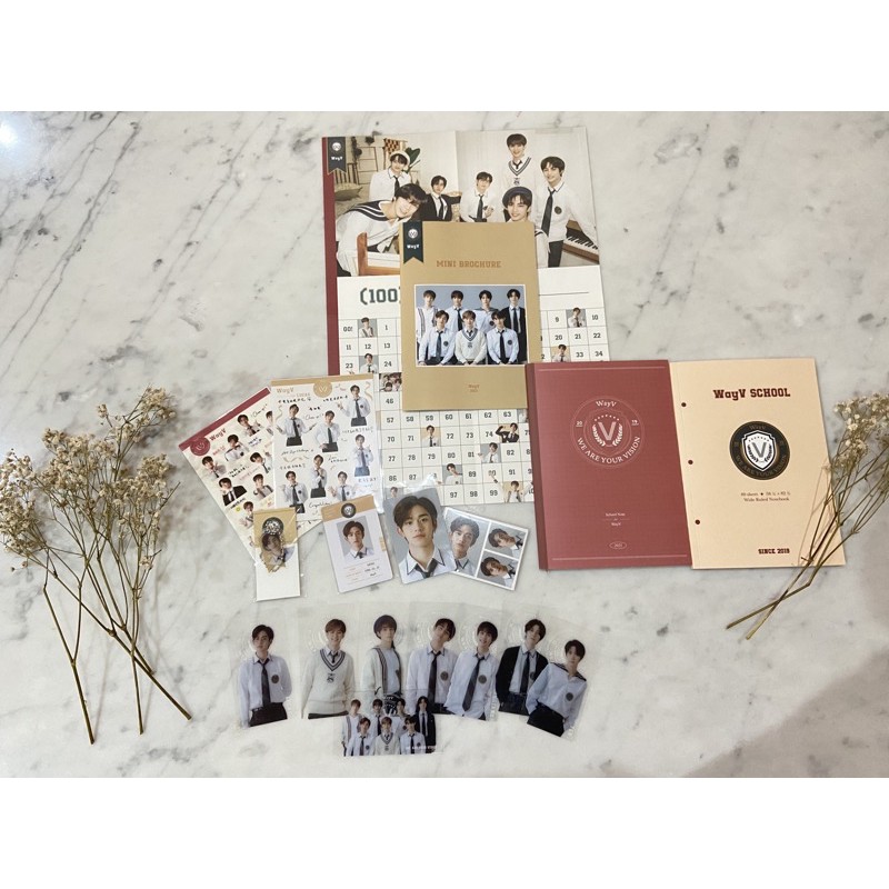[Ready Stock] Sharing Back To School B2S WayV 2021 Lucas Version