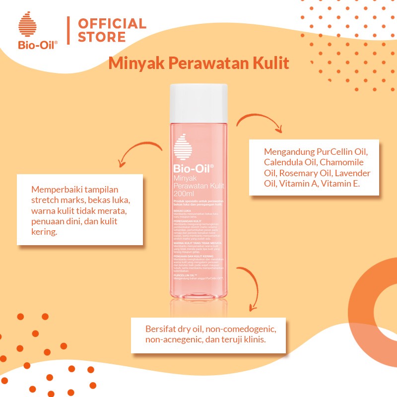 Bio Oil Minyak Perawatan Kulit 200ml