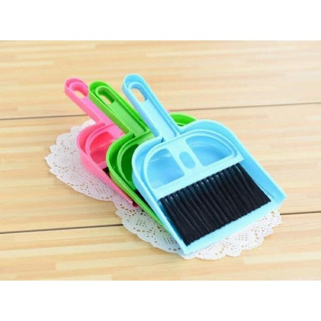 VOM-Sapu Pengki Set / Sapu dan Pengki Mini Set / Mini Dustpan 0379