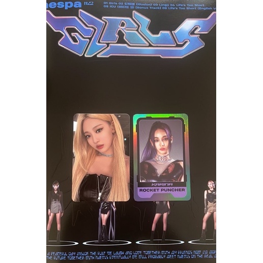 AESPA GIRLS PHOTOCARD PC NINGNING KWANGYA