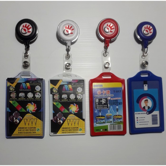 

Lucu Yoyo Gantungan Id Card Putar Stainless-Logo Telkom Bagus