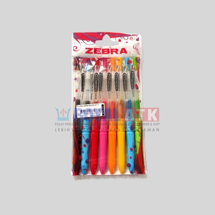 

~^~^~^] PULPEN ZEBRA KOKORO SET 8 2791802682881