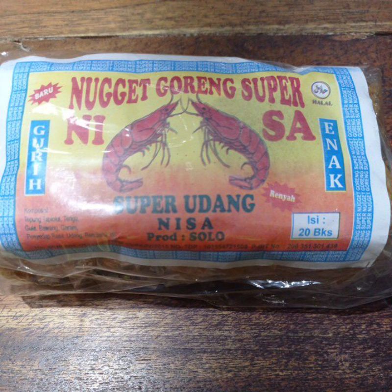 

Keripik Nugget Goreng - Super Udang Terlaris