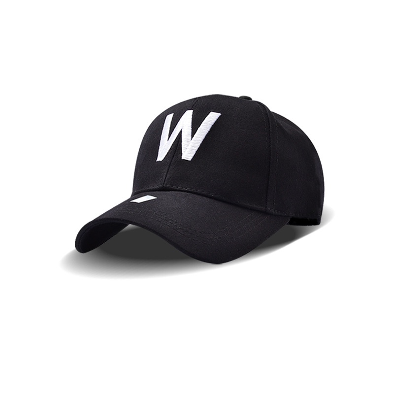 Topi Baseball Motif Huruf W Untuk Pria Dan Wanita