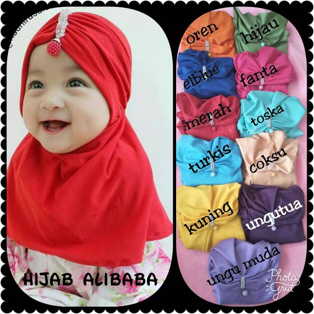 Hijab anak Adiba