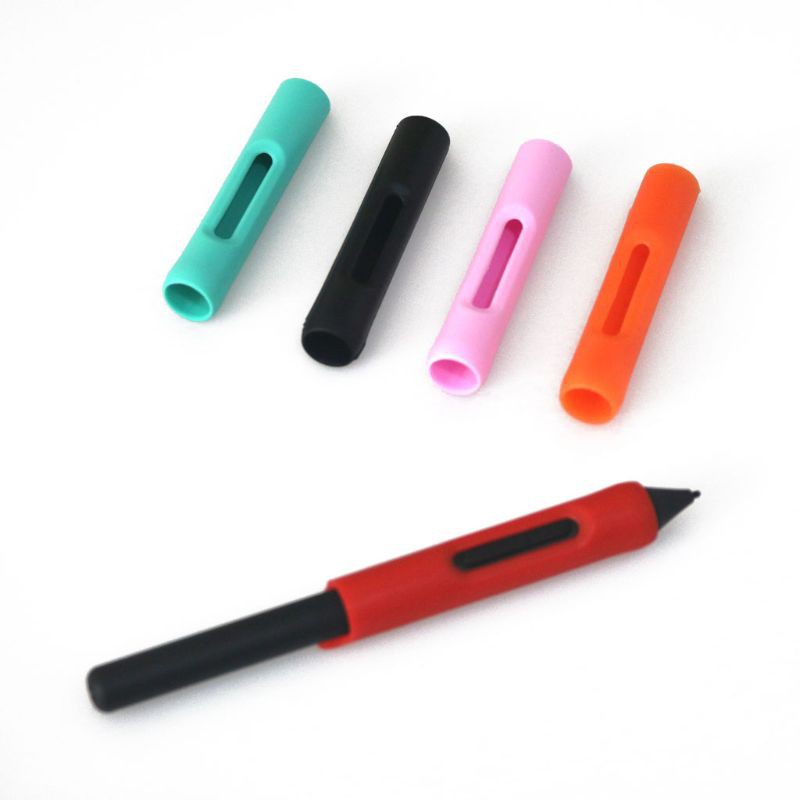 CRE  Pen Holder Case Socket Cap Pen Grip for Wacom Tablet Pen Ctl472 Ctl672 LP-171-0K, LP-190/1100