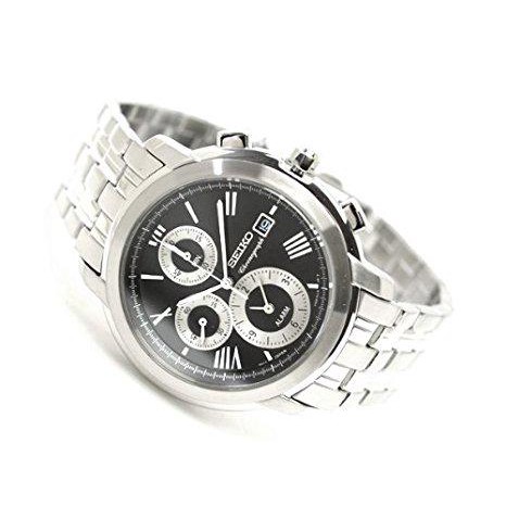 Seiko Quartz SNAB79P1 Chronograph Alarm Dual Time | Jam Pria SNAB79