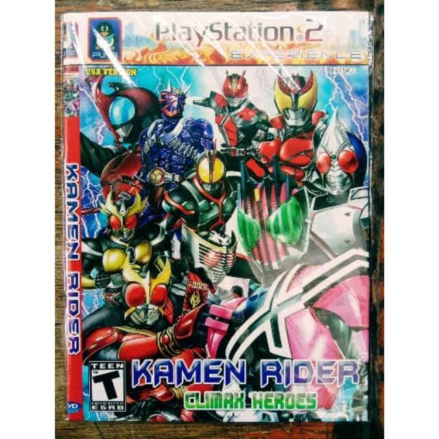 Kaset Ps2 Game KAMEN RIDER CLIMAX HEROES