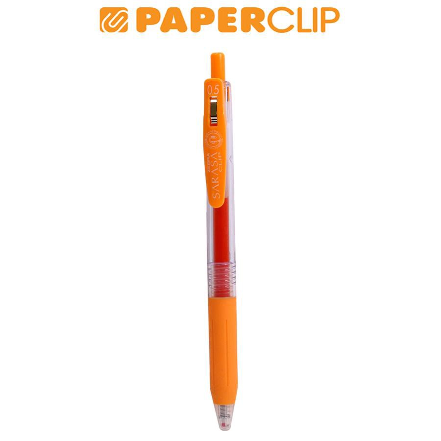 

BALLPOINT ZEBRA SARASA CLIP 05 ORANGE