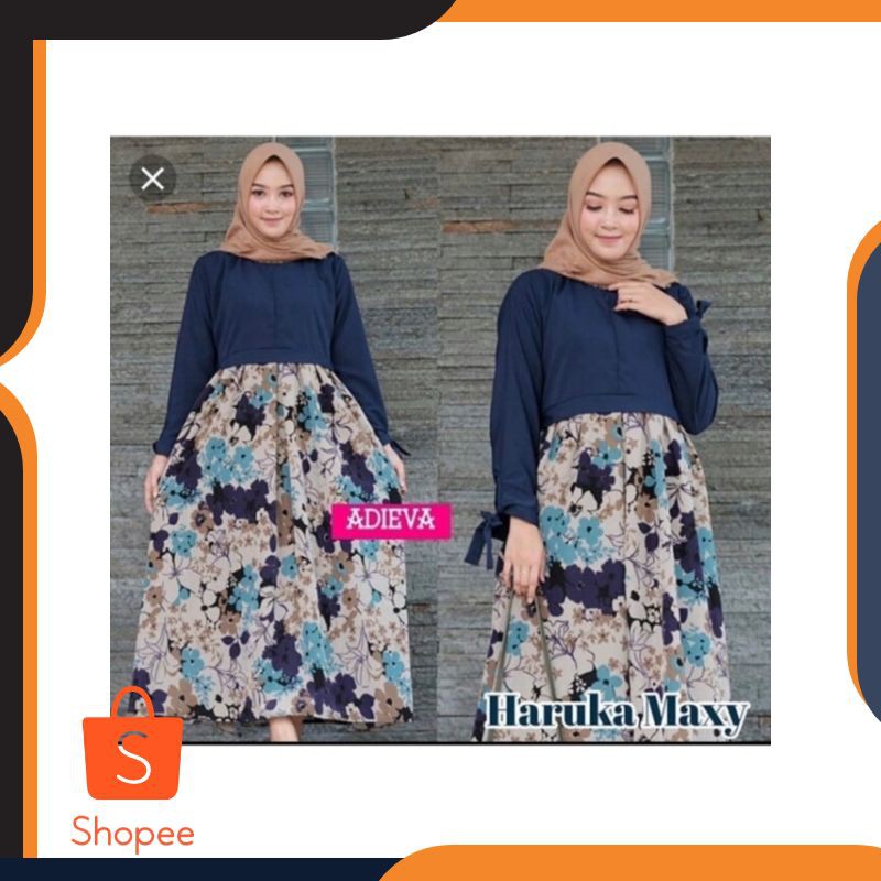 Murah CUCI GUDANG GAMIS KOMBI MONALISA PREMIUM Elegan