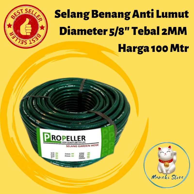 Selang Air Benang 5/8" 100mtr Anti Lumut PROPELLER