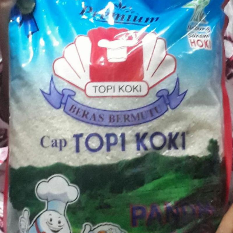 

Beras Topi koki pandan wangi