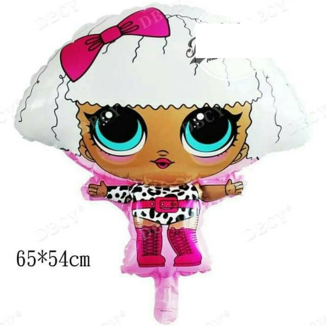 BALON GAS FOIL LOL / BALON GAS TERBANG LOL