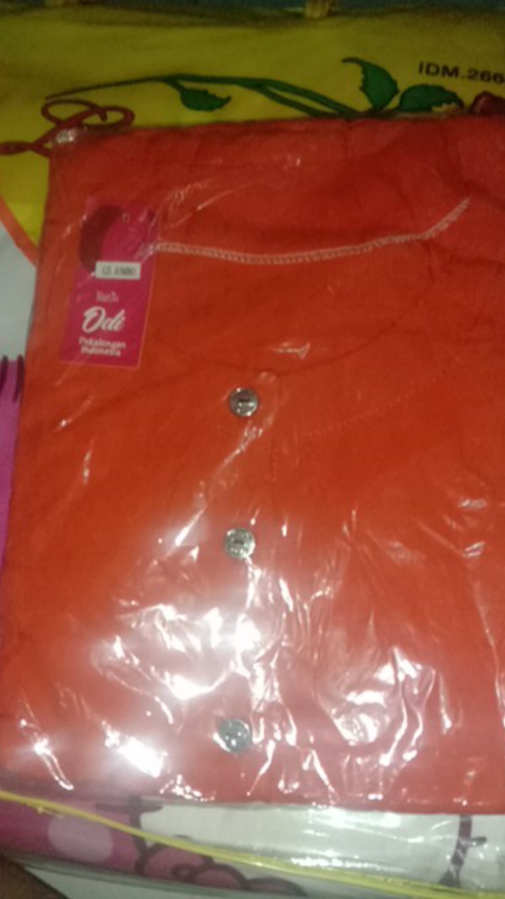 Longdres Batik Tali Jumputan /gamis  Batik / Baju Tidur Batik