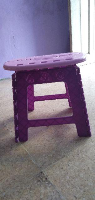 Bangku Lipat Lucu Golden Sunkist / Kursi Lipat Golden Sunkist