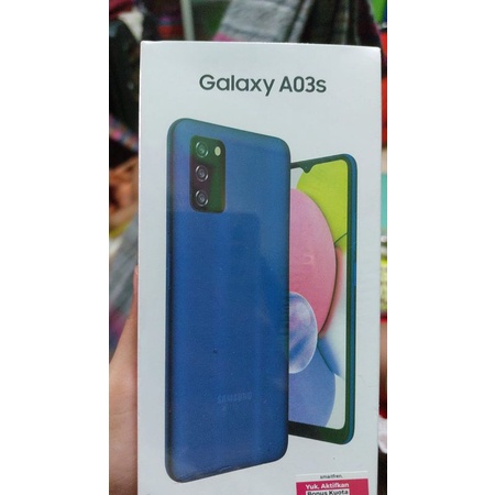 Samsung A03s 4/64. Baru. Garansi dan Segel resmi.